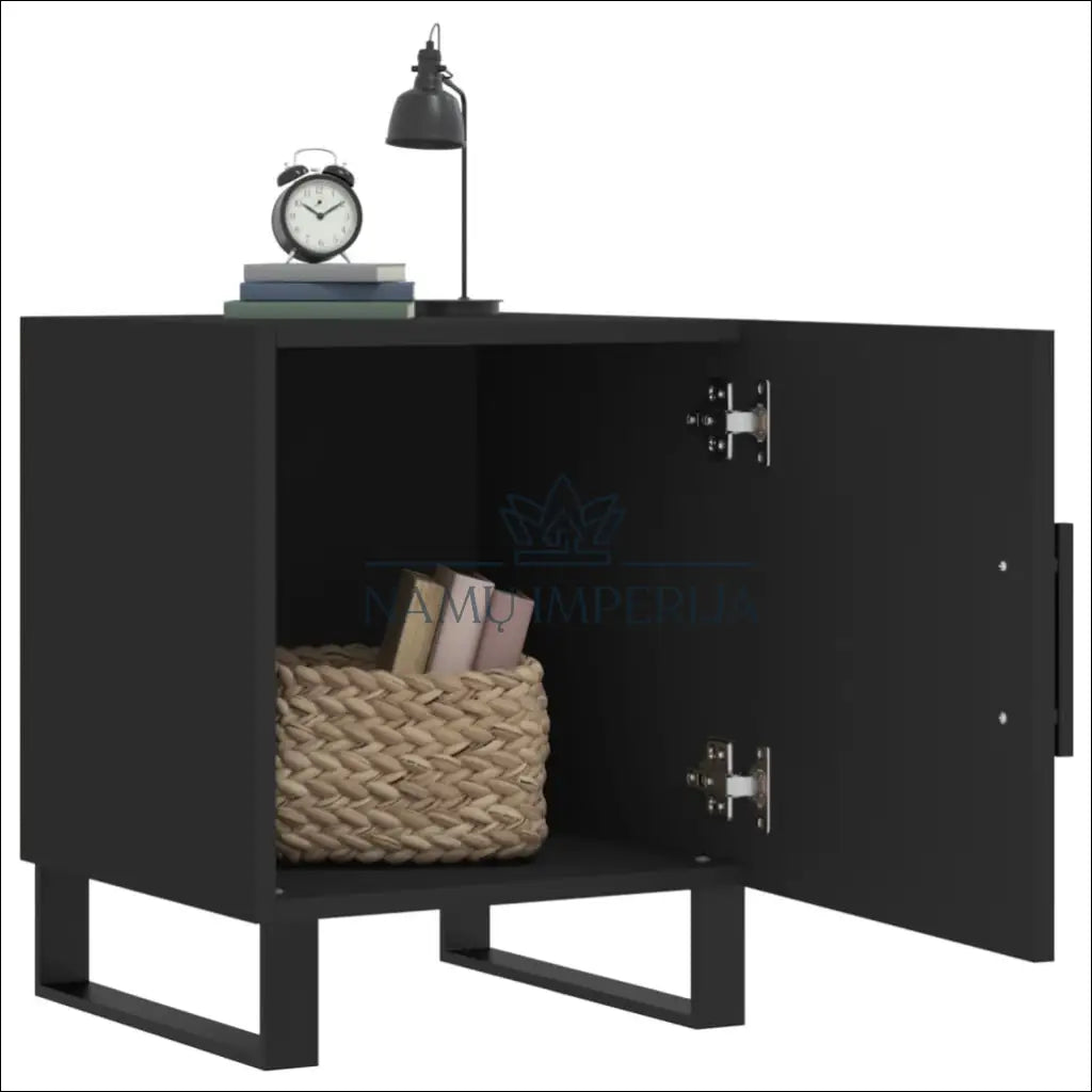 Naktinis staliukas GI611 - €41 Save 50% 25-50, __label:Pristatymas 1-2 d.d., color-juoda, material-mediena,