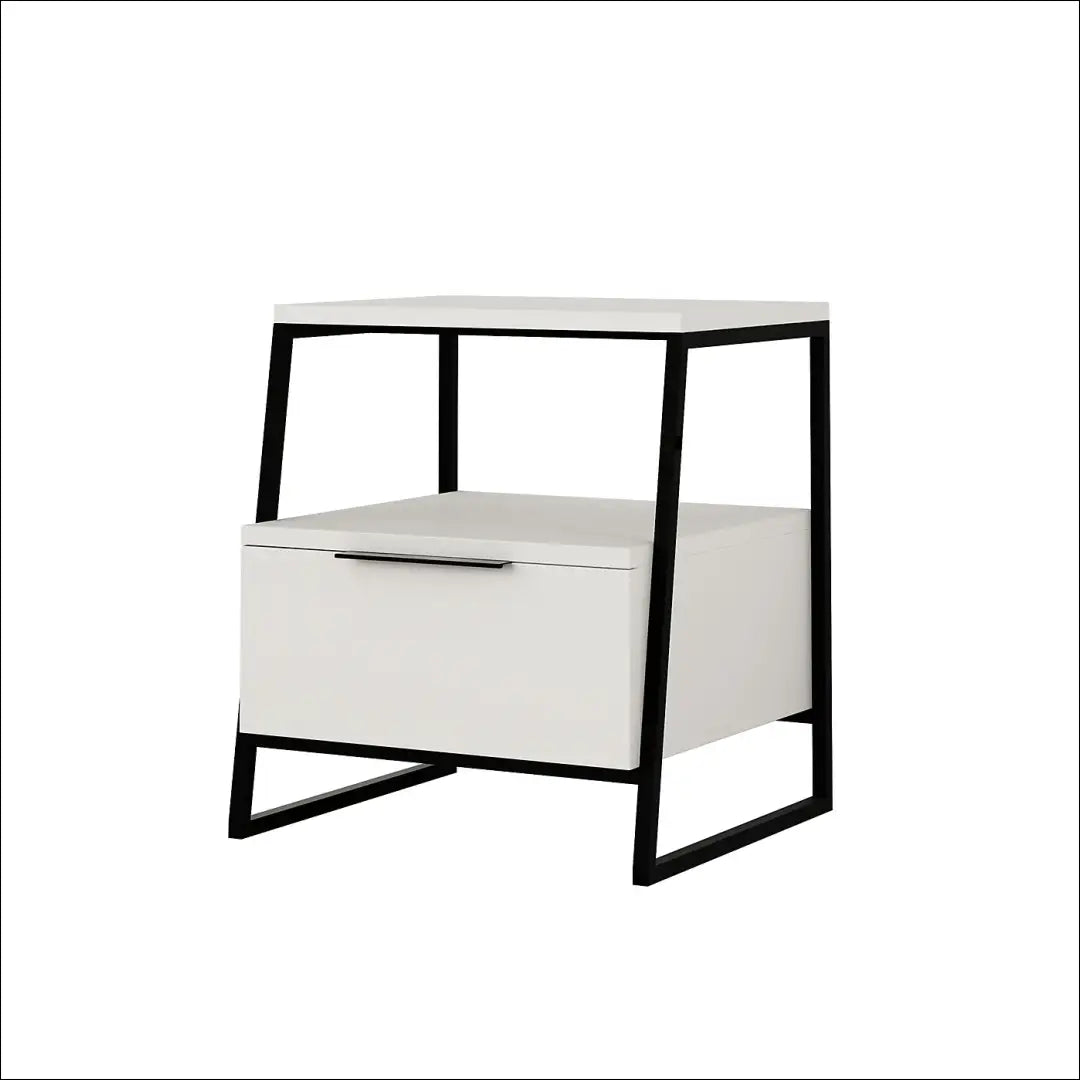 Naktinis staliukas GI612 - €78 Save 50% 50-100, __label:Pristatymas 1-2 d.d., color-balta, color-juoda, material-mdf