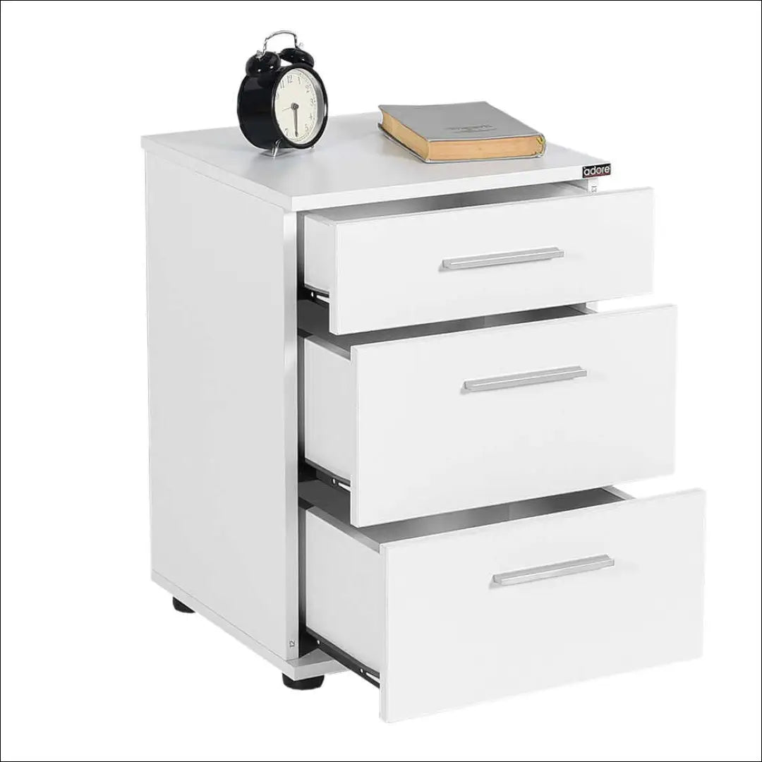 Naktinis staliukas GI615 - €60 Save 50% 50-100, __label:Pristatymas 1-2 d.d., color-balta, material-mediena, miegamojo