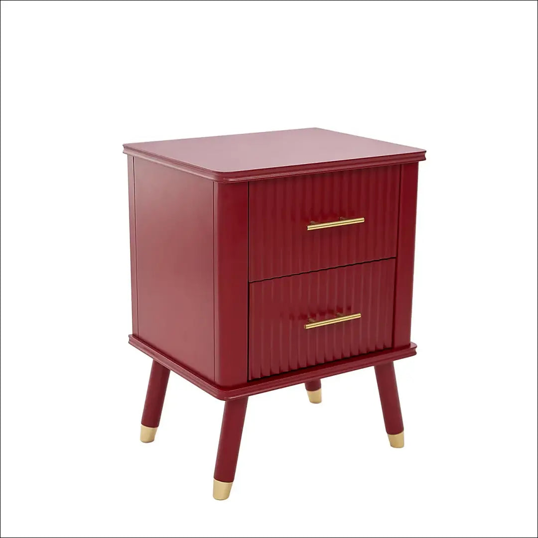 Naktinis staliukas GI619 - €77 Save 50% 50-100, __label:Pristatymas 1-2 d.d., color-auksine, color-raudona,