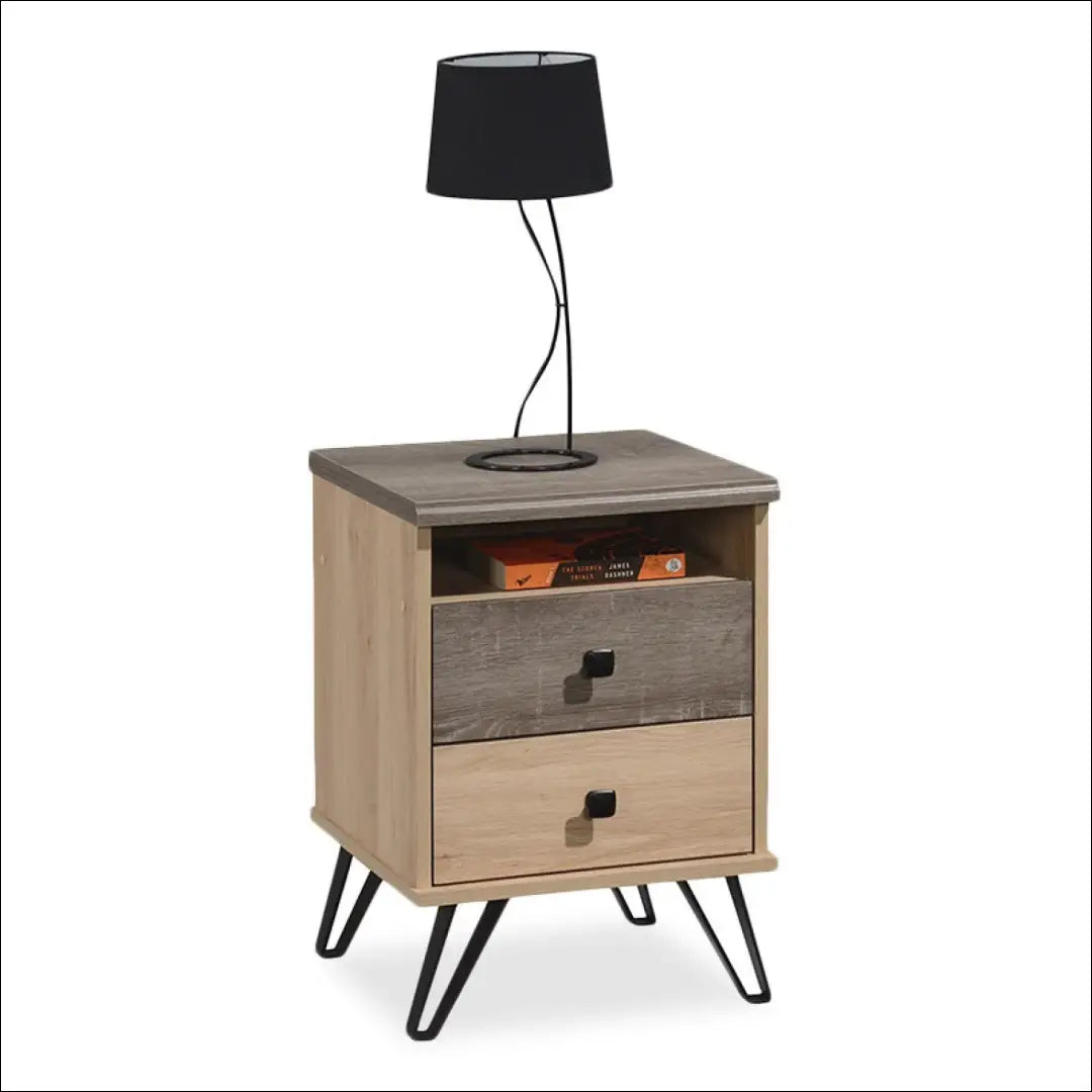 Naktinis staliukas GI626 - €70 Save 50% 50-100, __label:Pristatymas 1-2 d.d., color-ruda, material-mediena, miegamojo