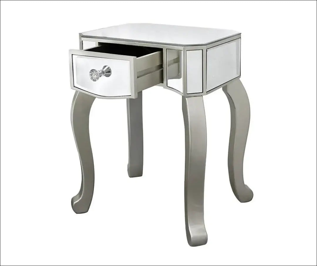 Naktinis staliukas GI629 - €90 Save 50% 50-100, __label:Pristatymas 1-2 d.d., color-sidabrine, material-mdf,