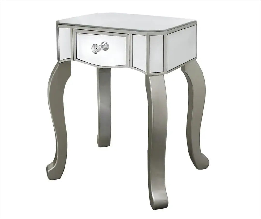 Naktinis staliukas GI629 - €90 Save 50% 50-100, __label:Pristatymas 1-2 d.d., color-sidabrine, material-mdf,