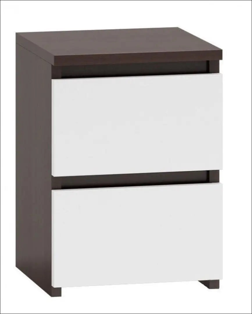 Naktinis staliukas GI635 - €32 Save 50% 25-50, __label:Pristatymas 1-2 d.d., color-balta, color-ruda, material-mediena