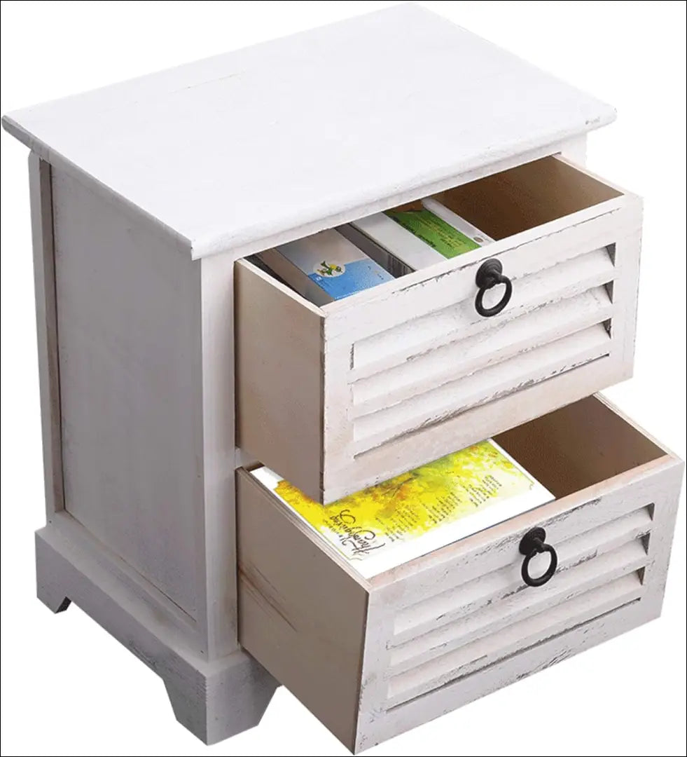 Naktinis staliukas GI646 - €57 Save 50% 50-100, __label:Pristatymas 1-2 d.d., color-balta, material-medzio-masyvas,