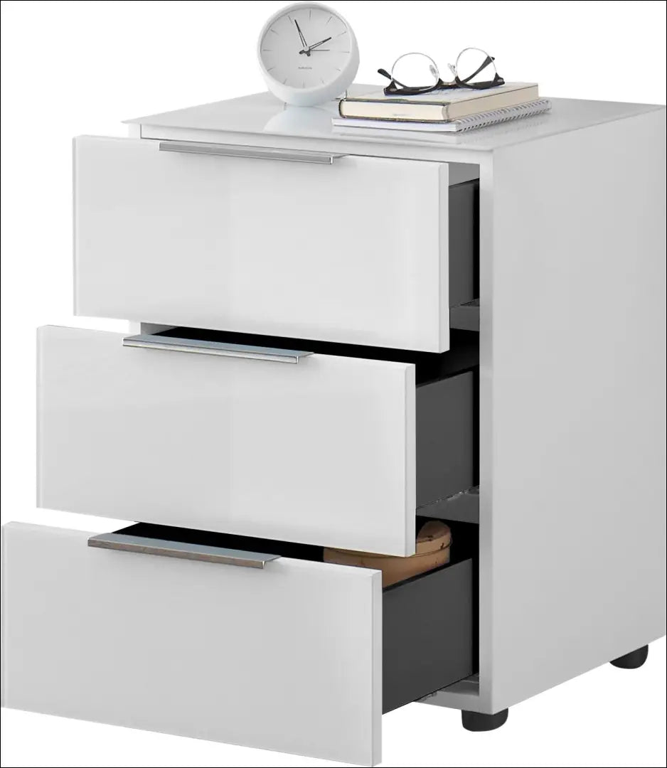 Naktinis staliukas GI688 - €90 Save 50% 50-100, __label:Pristatymas 1-2 d.d., color-balta, material-mediena,