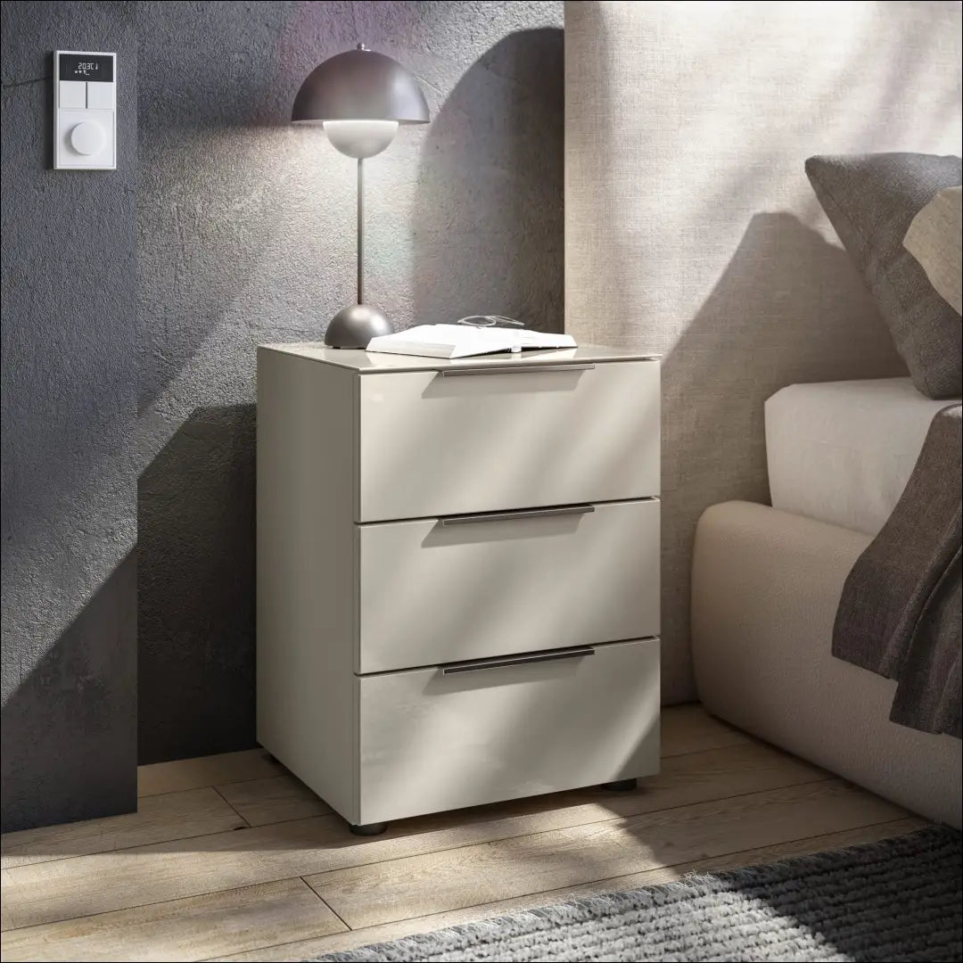 Naktinis staliukas GI697 - €55 Save 65% 50-100, __label:Pristatymas 1-2 d.d., color-kremas, material-mdf,