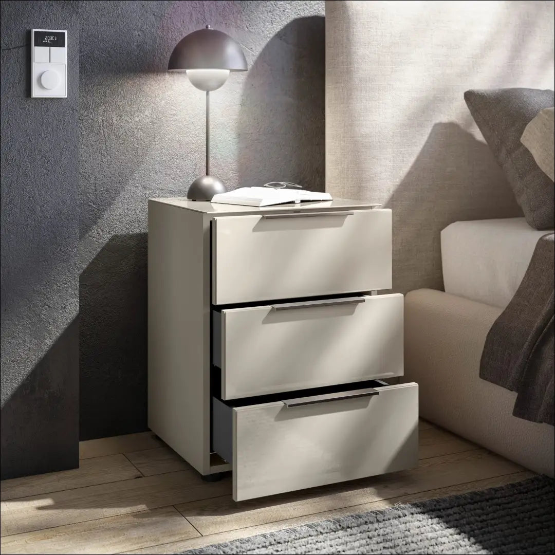 Naktinis staliukas GI697 - €55 Save 65% 50-100, __label:Pristatymas 1-2 d.d., color-kremas, material-mdf,