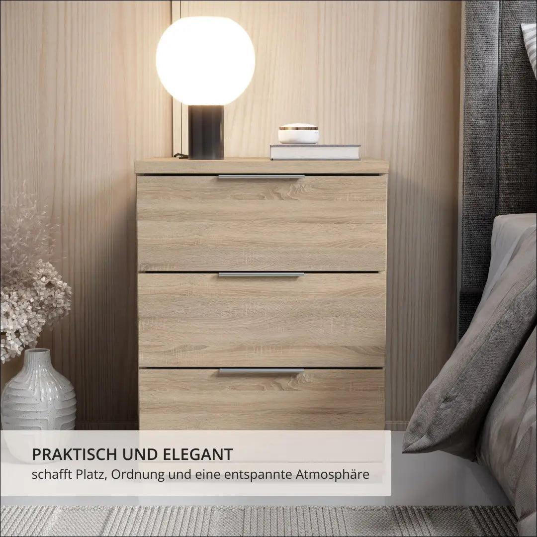 Naktinis staliukas GI826 - €59 Save 50% 50-100, __label:Pristatymas 1-2 d.d., color-ruda, material-mediena, miegamojo