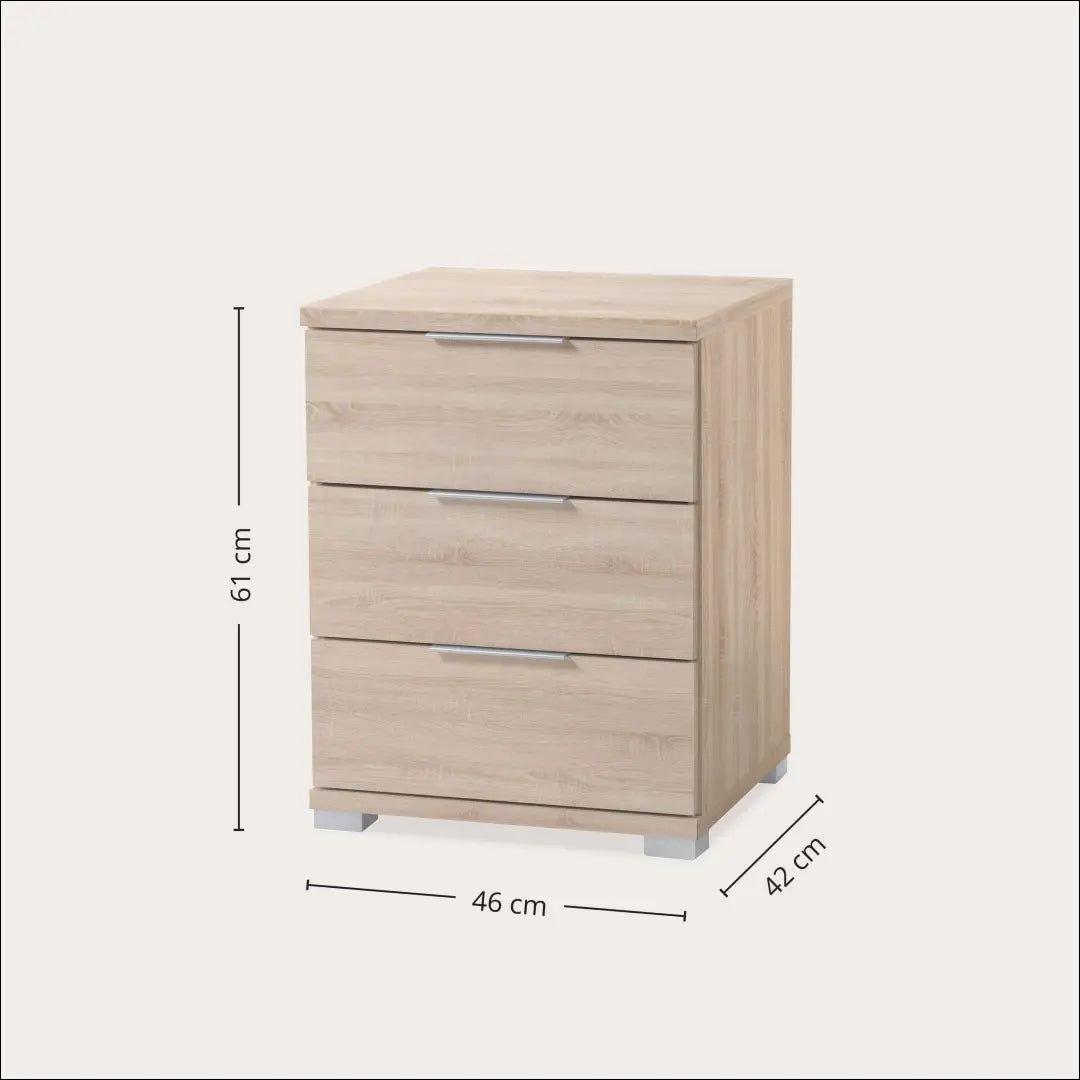 Naktinis staliukas GI826 - €59 Save 50% 50-100, __label:Pristatymas 1-2 d.d., color-ruda, material-mediena, miegamojo
