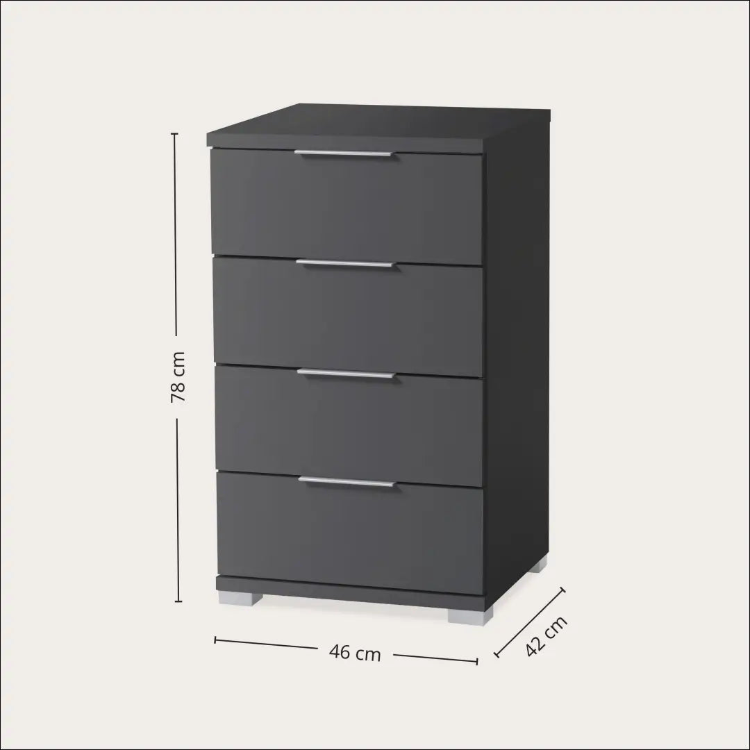 Naktinis staliukas GI832 - €49 Save 50% 25-50, __label:Pristatymas 1-2 d.d., color-pilka, material-mediena, miegamojo