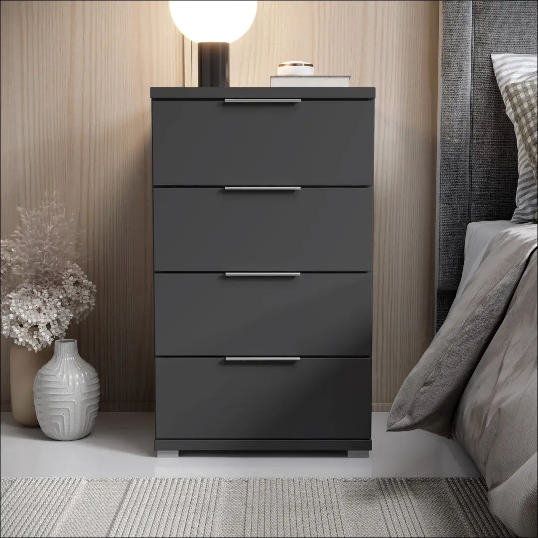Naktinis staliukas GI832 - €49 Save 50% 25-50, __label:Pristatymas 1-2 d.d., color-pilka, material-mediena, miegamojo