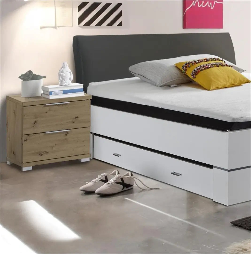 Naktinis staliukas GI922 - €29 Save 50% 25-50, __label:Pristatymas 1-2 d.d., color-ruda, material-mediena, miegamojo