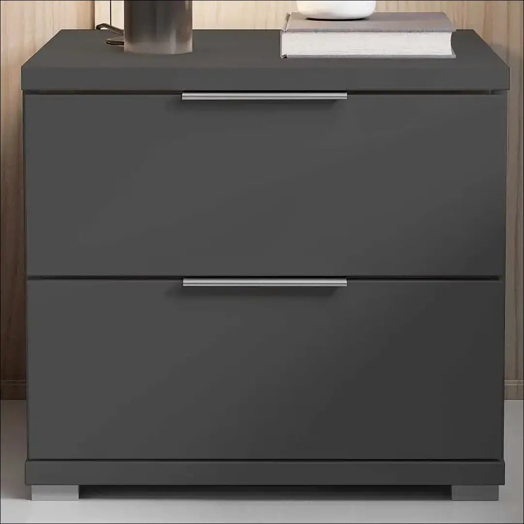 Naktinis staliukas GI925 - €29 Save 50% 25-50, __label:Pristatymas 1-2 d.d., color-pilka, material-mediena, miegamojo