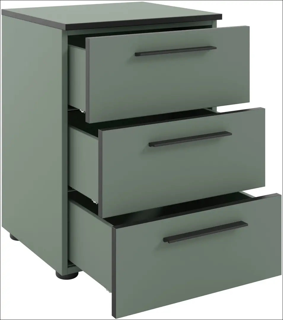 Naktinis staliukas GI930 - €130 Save 50% 100-200, __label:Pristatymas 1-2 d.d., color-juoda, color-zalia,