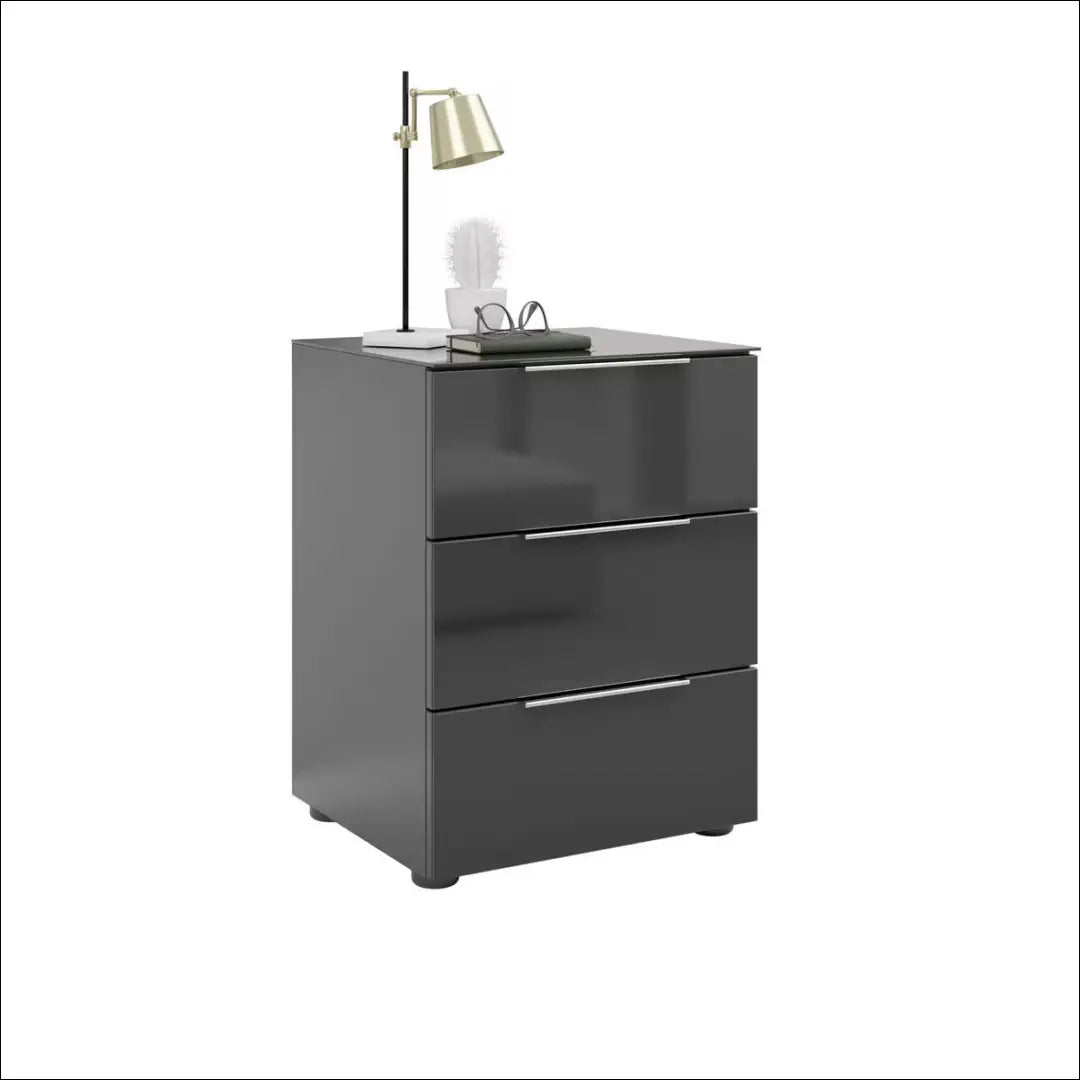 Naktinis staliukas GI932 - €105 Save 50% 100-200, __label:Pristatymas 1-2 d.d., color-pilka, material-mediena,