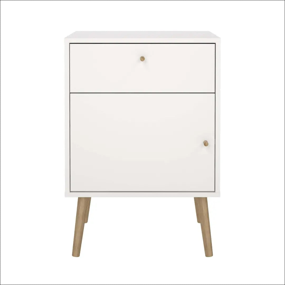 Naktinis staliukas GI942 - €68 Save 50% 50-100, __label:Pristatymas 1-2 d.d., color-balta, material-mediena, miegamojo