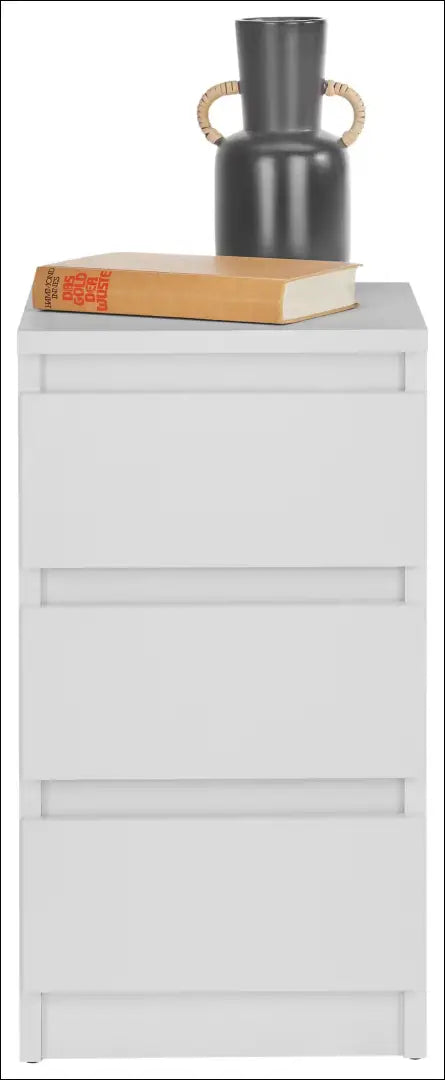 Naktinis staliukas GI986 - €20 Save 65% __label:Pristatymas 1-2 d.d., color-balta, material-mediena, pazeistas,