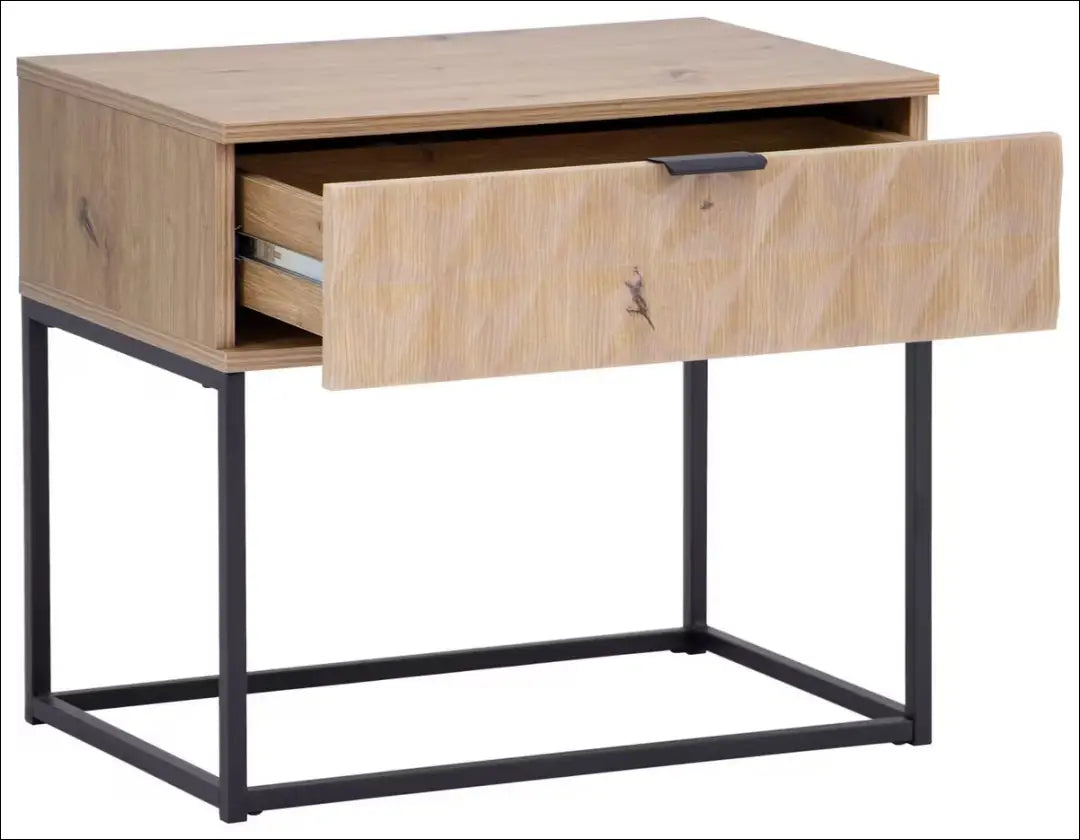 Naktinis staliukas GI990 - €39 Save 50% 25-50, __label:Pristatymas 1-2 d.d., color-juoda, color-ruda, material-mdf