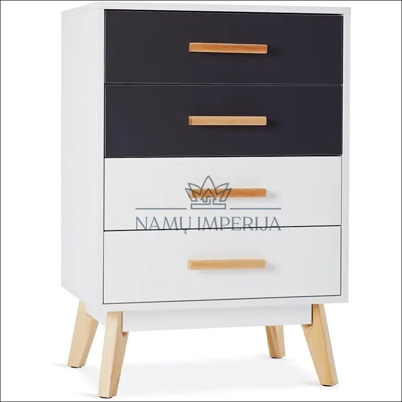Naktinis staliukas/komoda GI608 - €47 Save 50% 25-50, __label:Pristatymas 1-2 d.d., color-balta, color-pilka, komodos