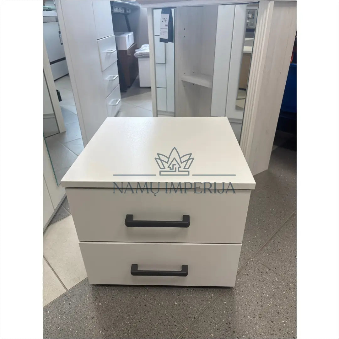 Naktinių staliukų komplektas (2vnt) GI559 - €83 Save 55% 50-100, __label:Pristatymas 1-2 d.d., color-balta,