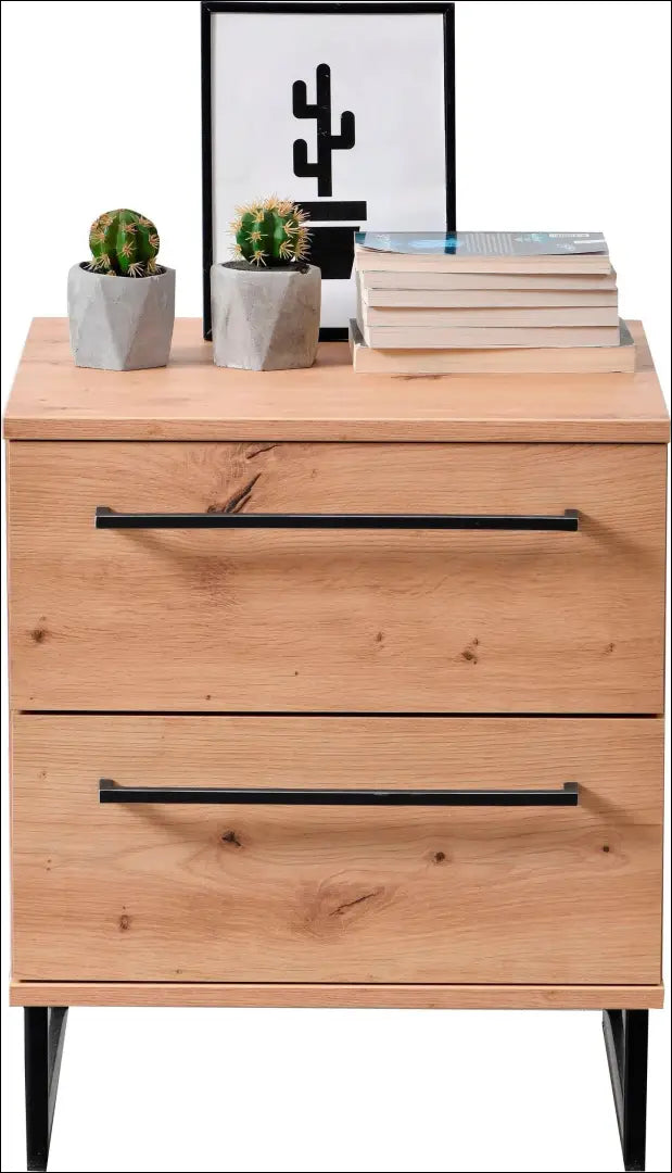 Naktinių staliukų komplektas (2vnt) GI929 - €144 Save 55% 100-200, __label:Pristatymas 1-2 d.d., color-juoda,