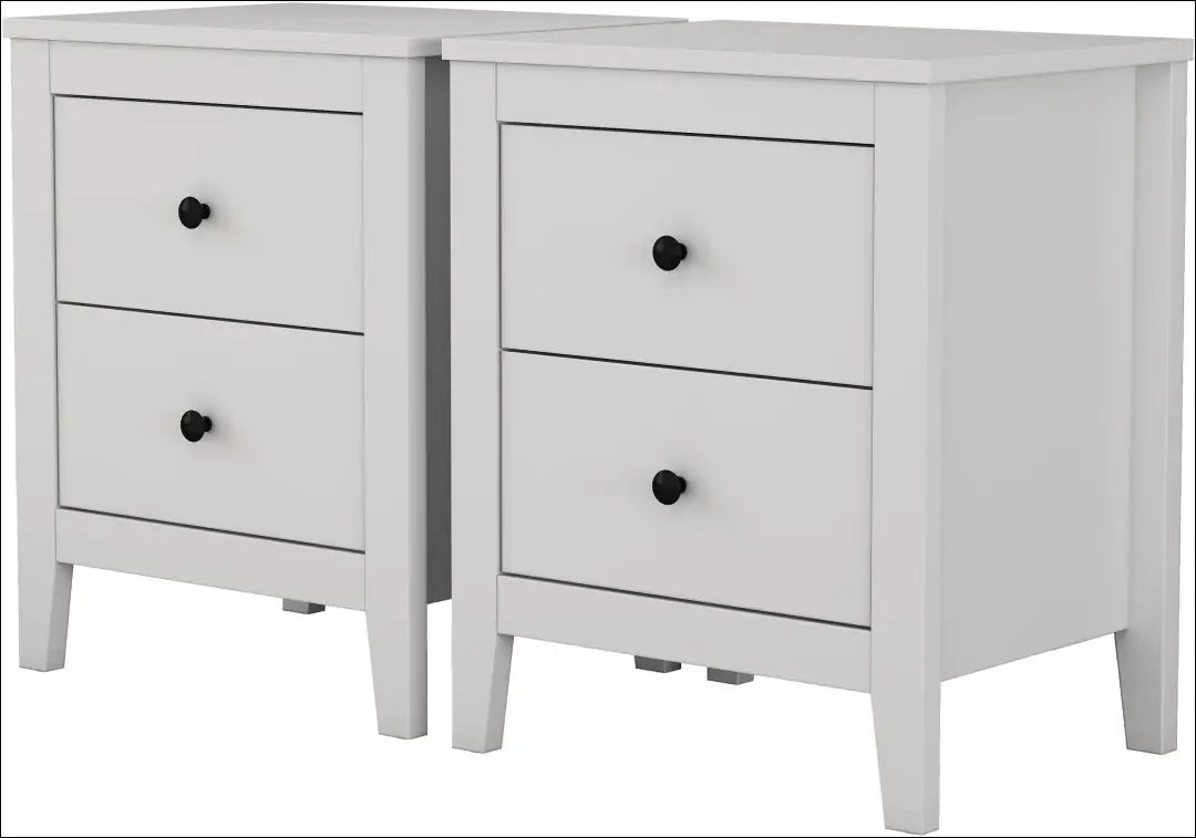 Naktinių staliukų komplektas (2vnt) GI937 - €125 Save 50% 100-200, __label:Pristatymas 1-2 d.d., color-balta,