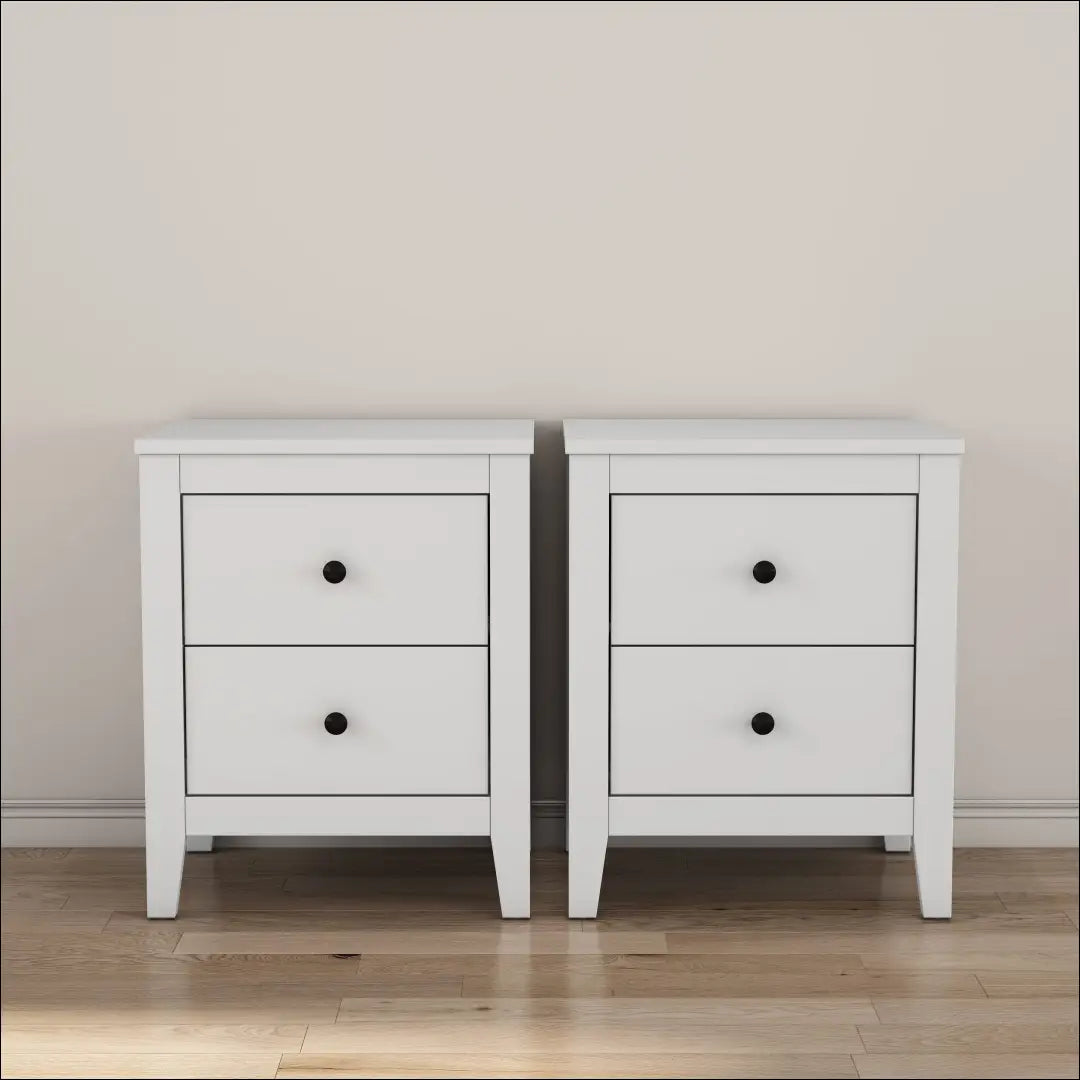 Naktinių staliukų komplektas (2vnt) GI937 - €125 Save 50% 100-200, __label:Pristatymas 1-2 d.d., color-balta,