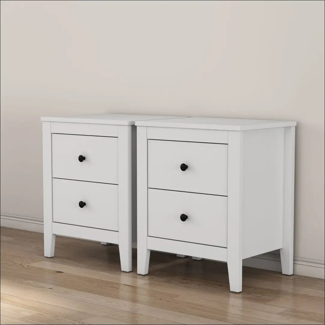 Naktinių staliukų komplektas (2vnt) GI937 - €125 Save 50% 100-200, __label:Pristatymas 1-2 d.d., color-balta,