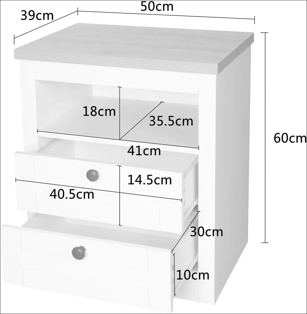 Naktinių staliukų komplektas (2vnt) GI938 - €150 Save 50% 100-200, __label:Pristatymas 1-2 d.d., color-balta,