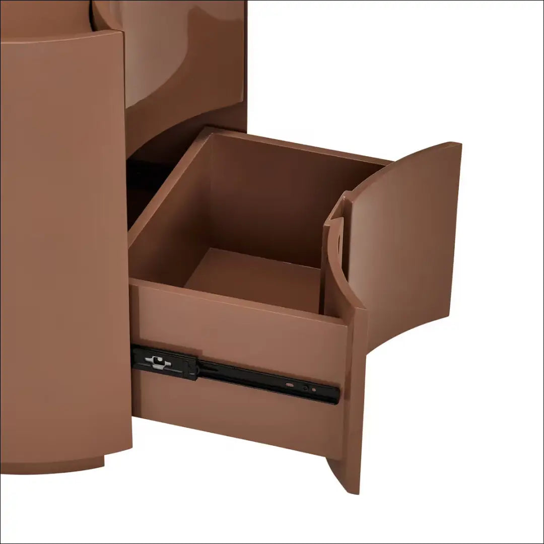 Naktinių staliukų komplektas (2vnt) GI992 - €110 Save 60% 100-200, __label:Pristatymas 1-2 d.d., color-ruda,
