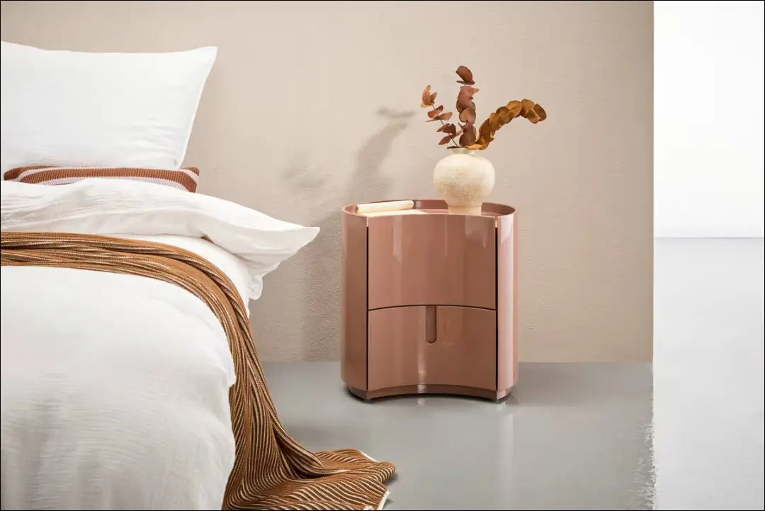Naktinių staliukų komplektas (2vnt) GI992 - €110 Save 60% 100-200, __label:Pristatymas 1-2 d.d., color-ruda,