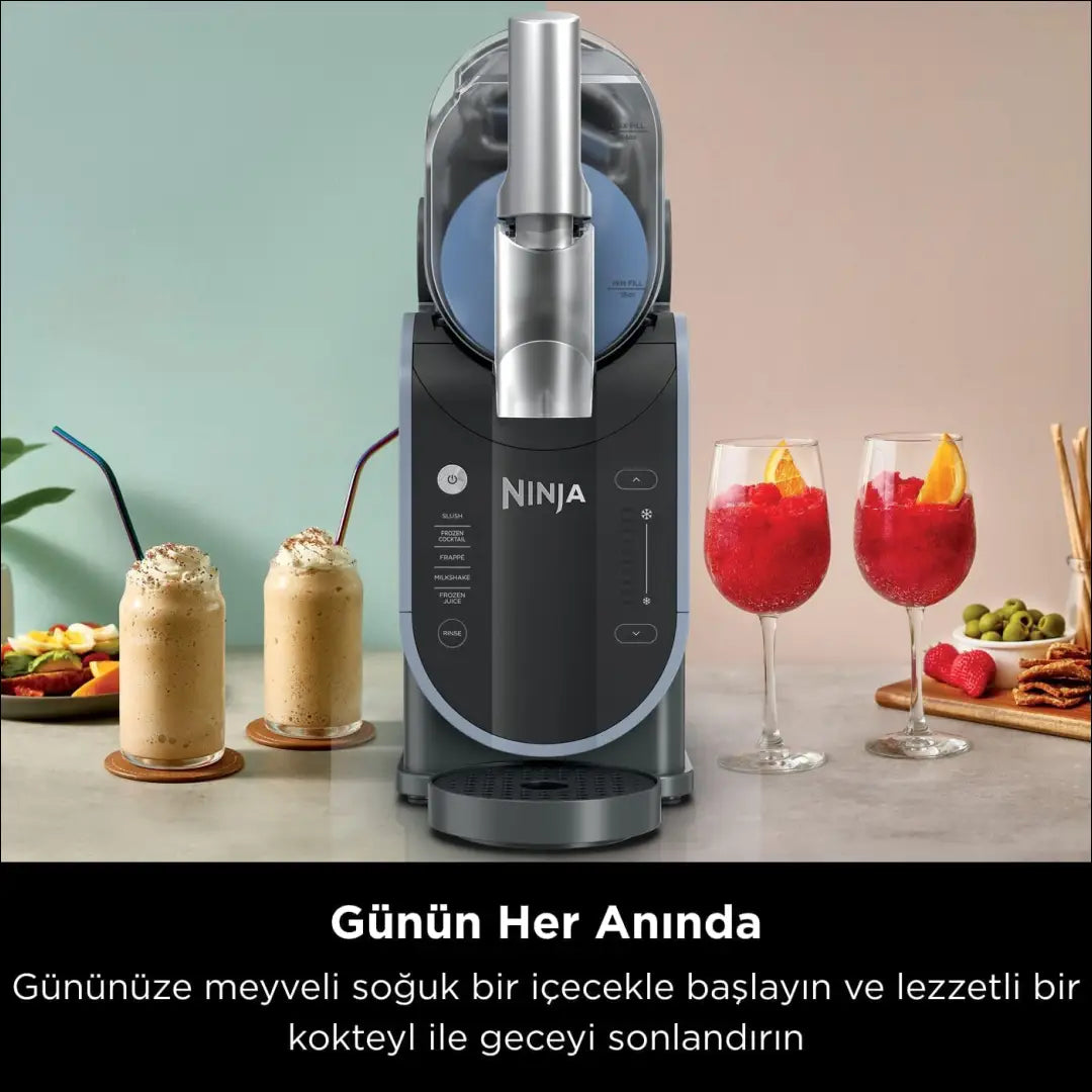 „Ninja SLUSHi“ ledo gėrimų gaminimo aparatas SP329 - €175 Save 50% 100-200, __label:Pristatymas 1-2 d.d., color-melyna,