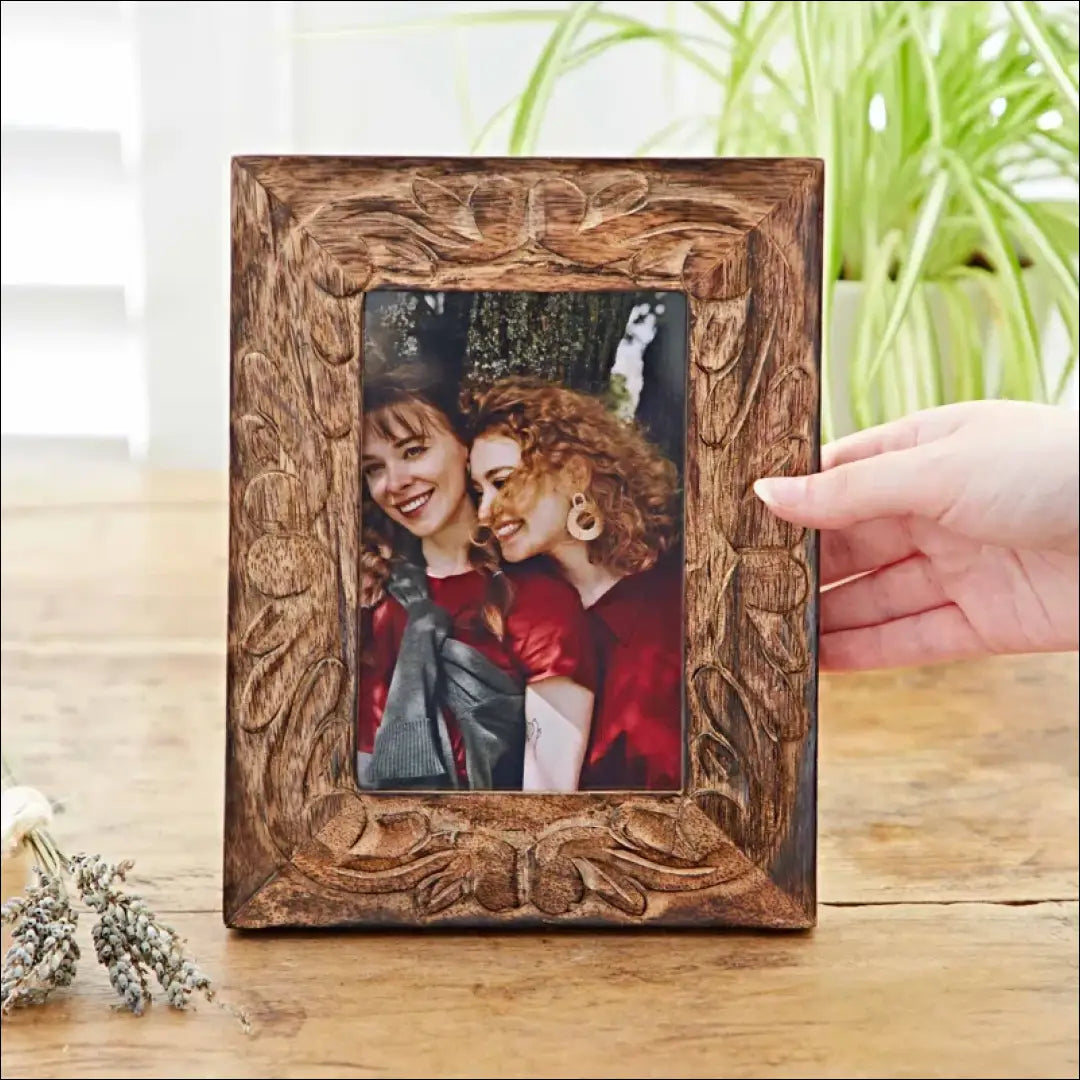 Nuotraukų rėmelis DI8299 - €10 Save 55% __label:Pristatymas 1-2 d.d., color-ruda, interjeras, material-medzio-masyvas,