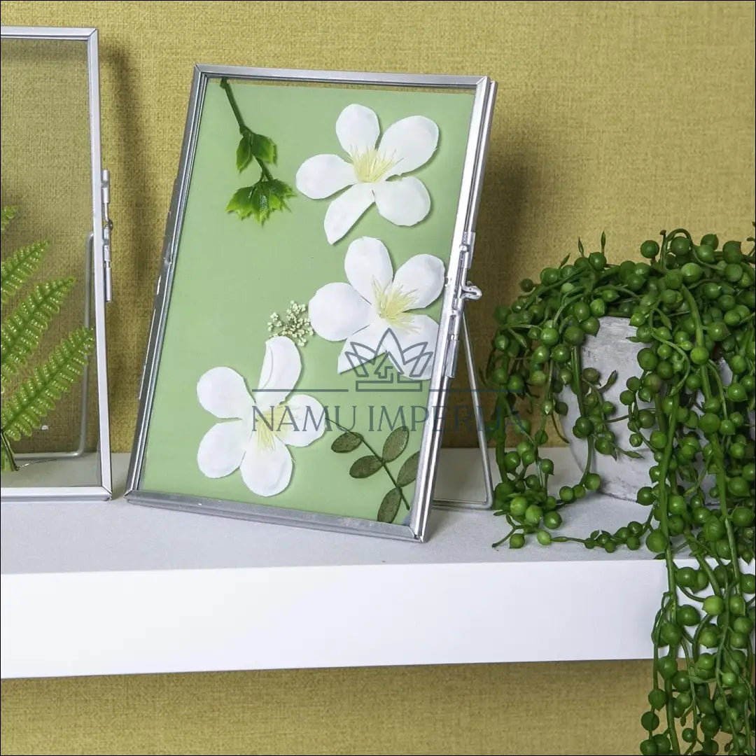 Nuotraukų rėmelis DI8982 - €6 Save 50% __label:Pristatymas 1-2 d.d., color-sidabrine, interjeras, material-metalas,