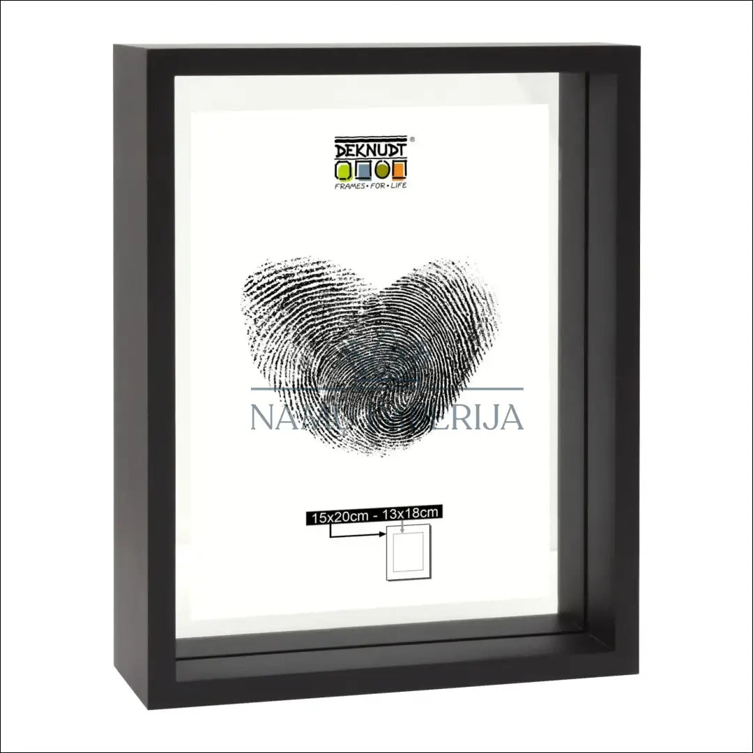Nuotraukų rėmelis DI9220 - €23 Save 50% __label:Pristatymas 1-2 d.d., color-juoda, interjeras, material-mediena,