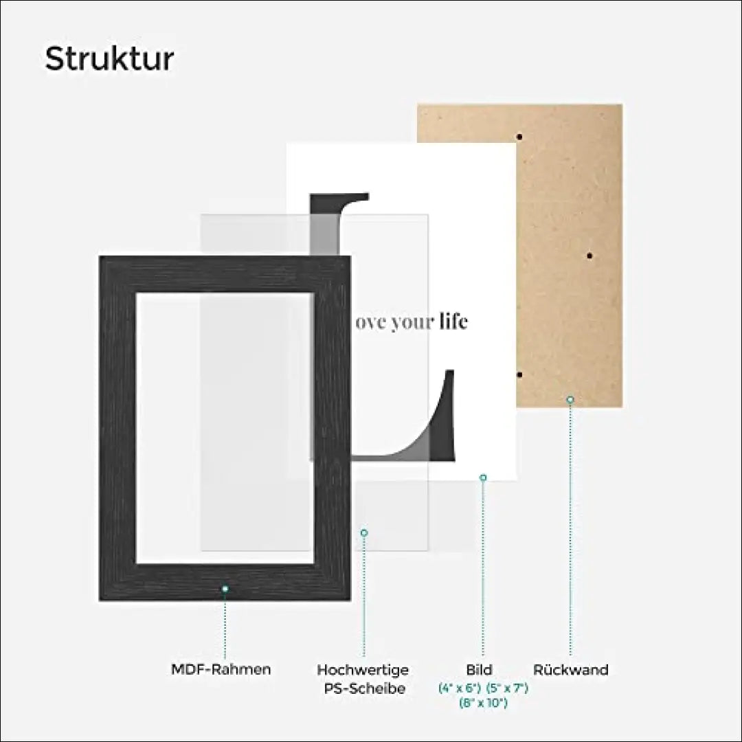 Nuotraukų rėmelių komplektas 10vnt SM791 - €57 Save 40% 50-100, __label:Pristatymas 5-14 d.d., notouch30,