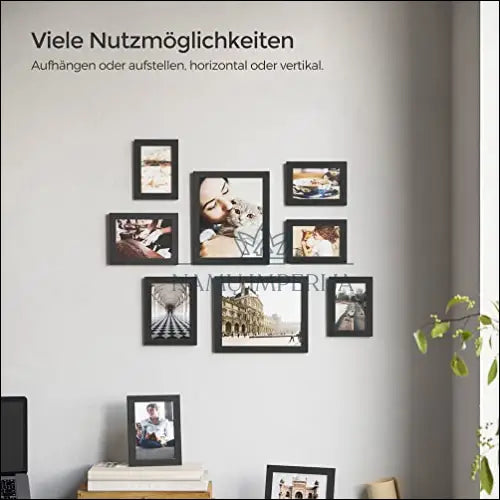 Nuotraukų rėmelių komplektas 10vnt SM791 - €67 Save 30% 50-100, __label:Pristatymas 5-14 d.d., notouch30,