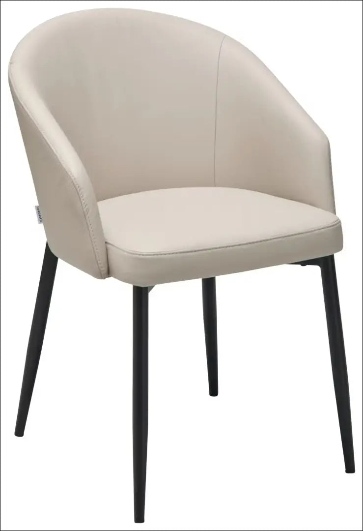 Odinė kėdė VI1265 - €90 Save 50% 50-100, __label:Pristatymas 1-2 d.d., color-smelio, kedes-valgomojo, material-oda €50