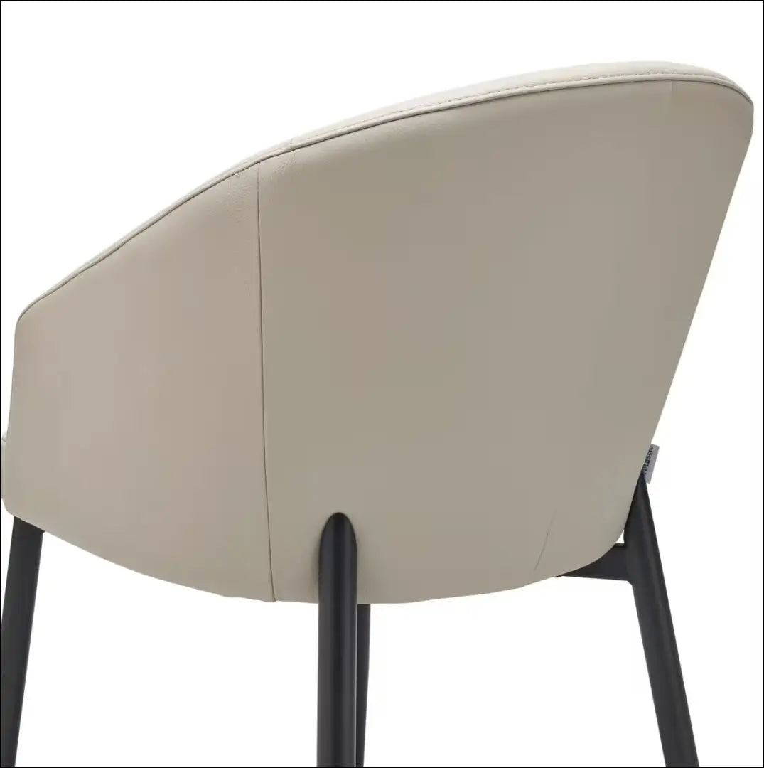 Odinė kėdė VI1265 - €90 Save 50% 50-100, __label:Pristatymas 1-2 d.d., color-smelio, kedes-valgomojo, material-oda €50