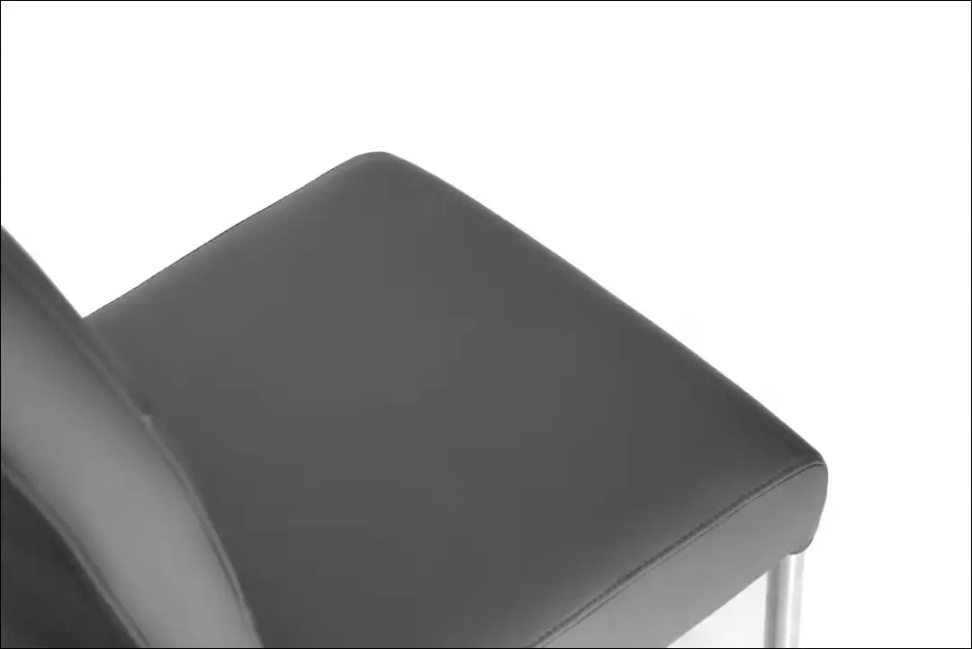 Odinė kėdė VI1612 - €107 Save 50% 100-200, __label:Pristatymas 1-2 d.d., color-juoda, kedes-valgomojo, material-oda