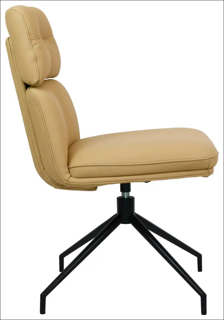 Odinė pasukama kėdė VI1263 - €180 Save 50% 100-200, __label:Pristatymas 1-2 d.d., color-ruda, color-smelio,
