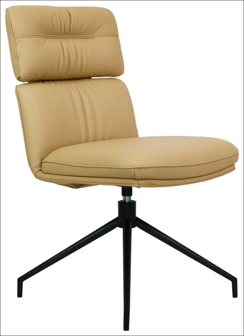 Odinė pasukama kėdė VI1263 - €180 Save 50% 100-200, __label:Pristatymas 1-2 d.d., color-ruda, color-smelio,