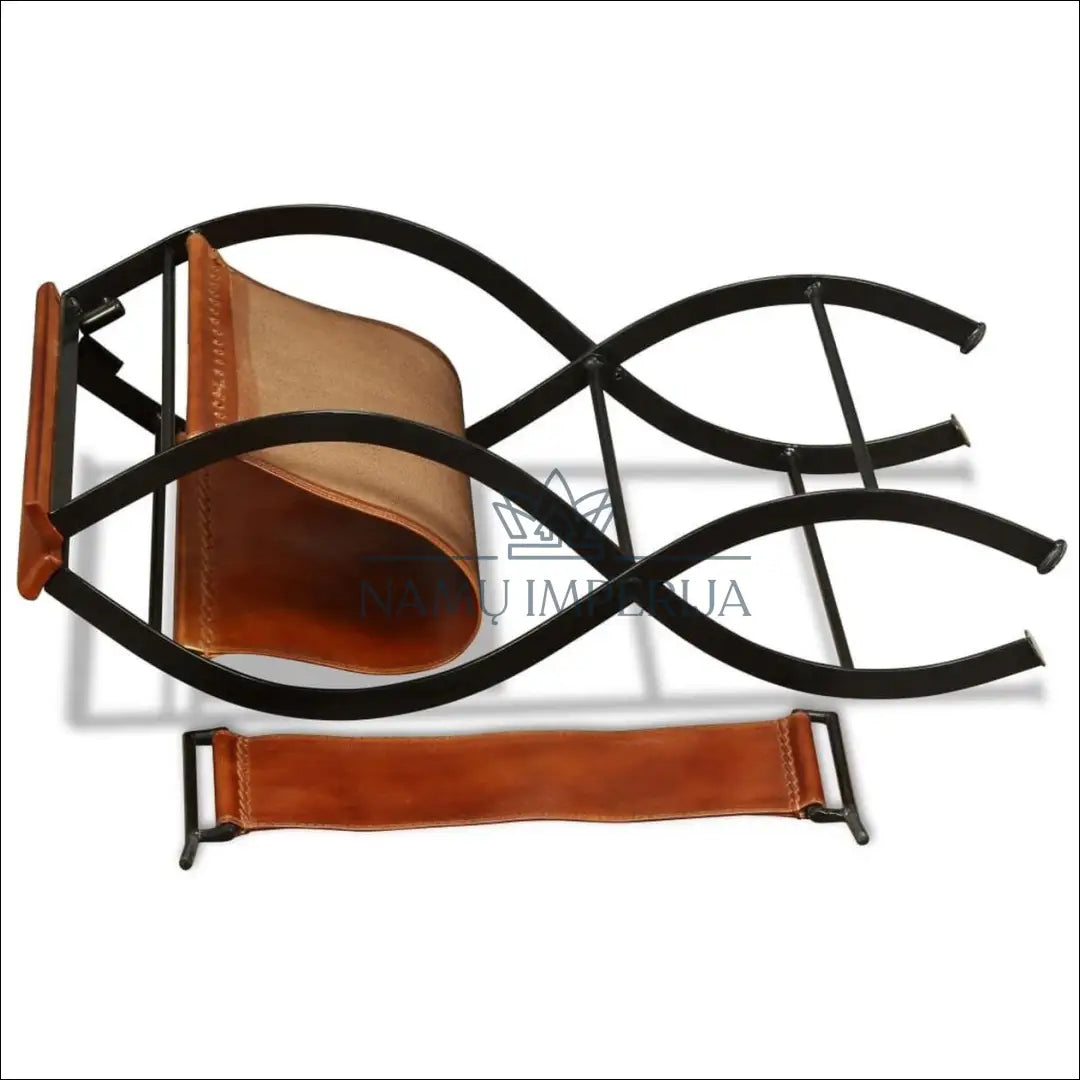 Odinis krėslas MI811 - €165 Save 50% 100-200, __label:Pristatymas 1-2 d.d., color-juoda, color-ruda, foteliai €100