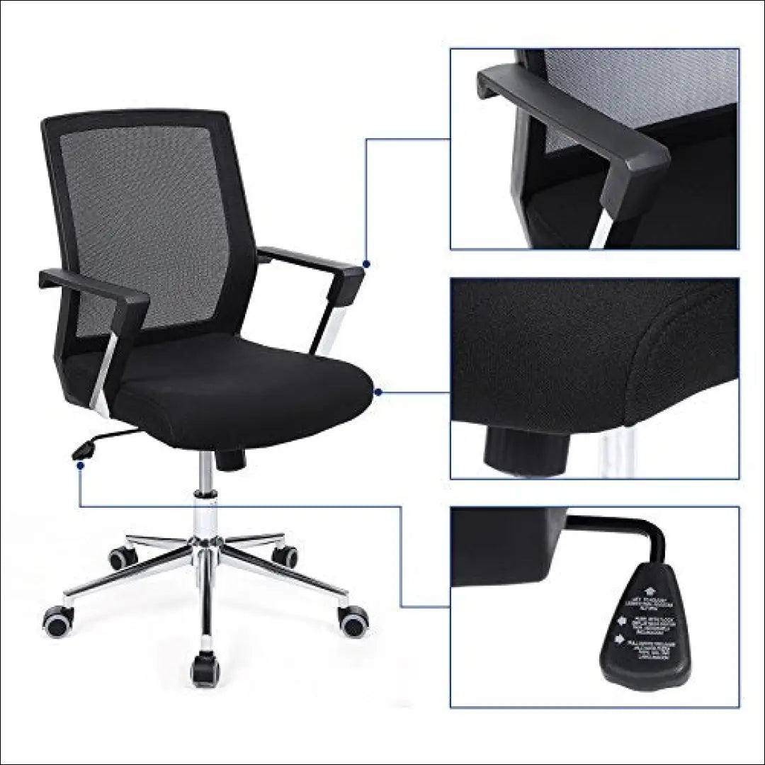 Ofiso kėdė SM755 - €147 Save 40% 100-200, __label:Pristatymas 5-14 d.d., biuro-baldai, biuro-kedes, notouch30