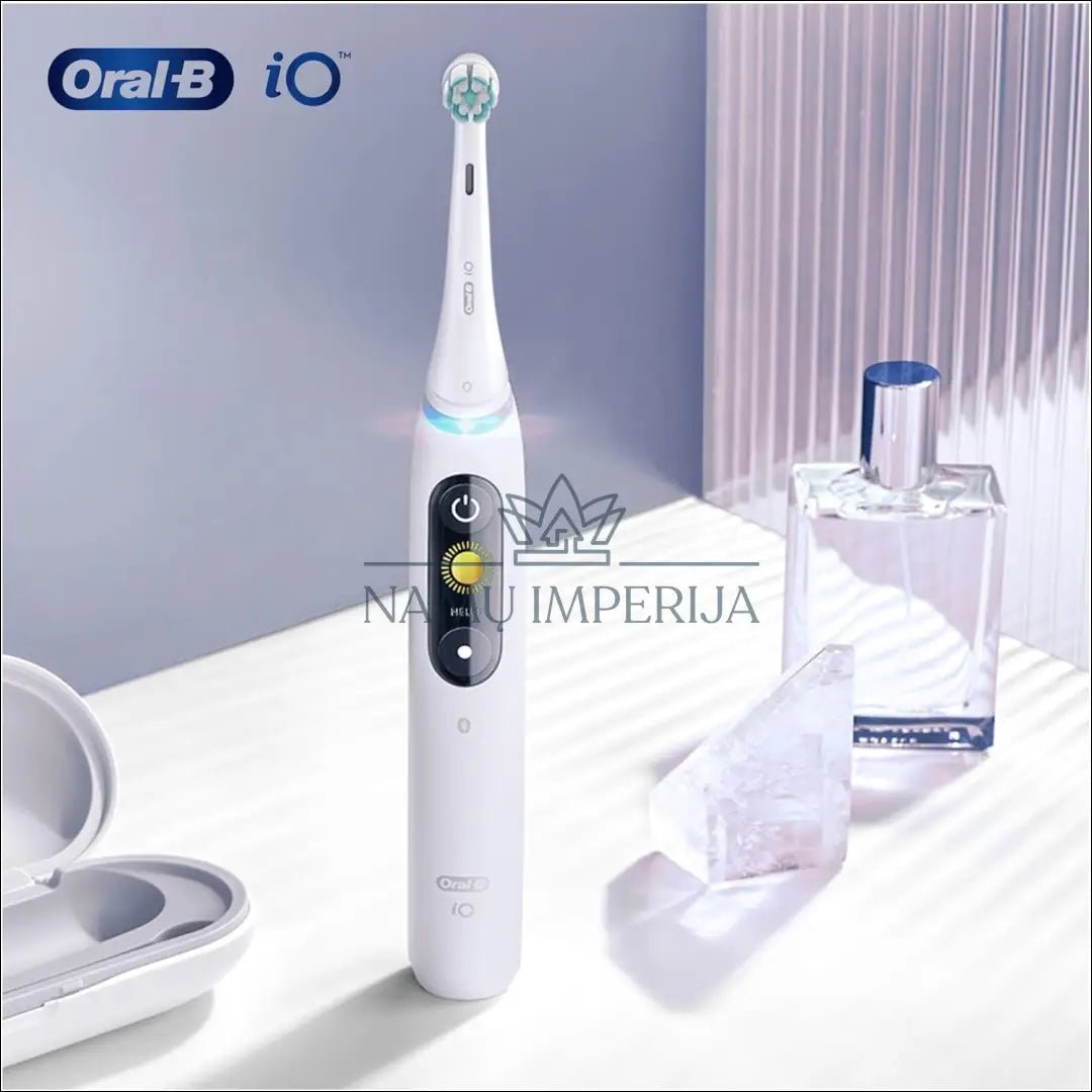 “Oral-B” dantų šepetėlių antgalių papildymas (2vnt) DI7318 - €10 Save 50% __label:Pristatymas 1-2 d.d.,