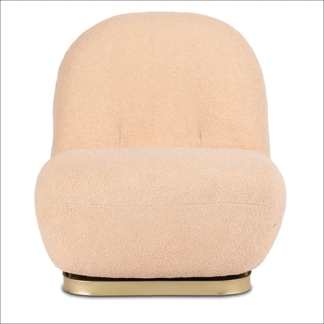 Oranžinis „Boucle“ pasukamas poilsio krėslas TE2473 - €206.84 Save 15% __label:Pristatymas 5-14 d.d., Newelite Naujausi