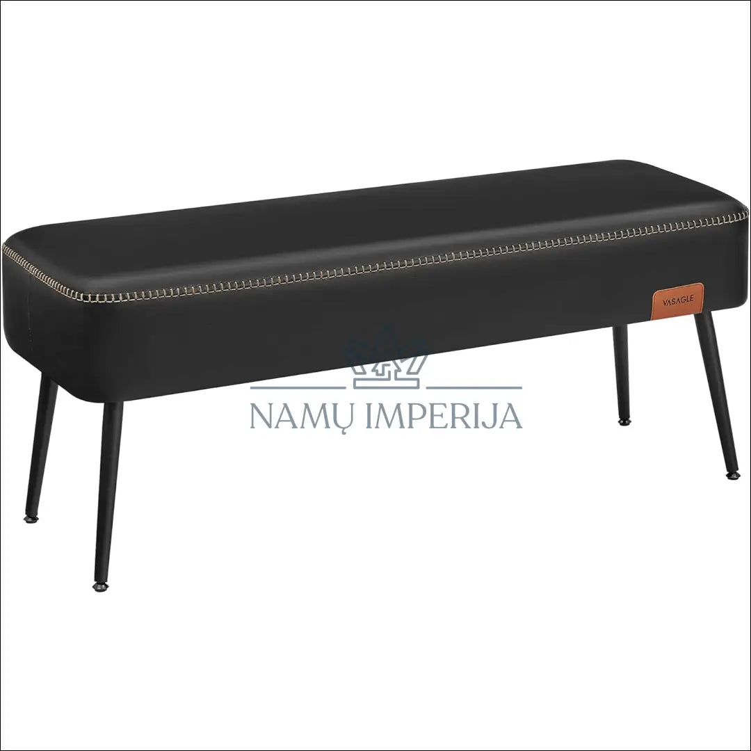 Otomanas SM1146 - €143 Save 30% 100-200, __label:Pristatymas 5-14 d.d., notouch30, otomanas, song 110x40x43cm / Juoda