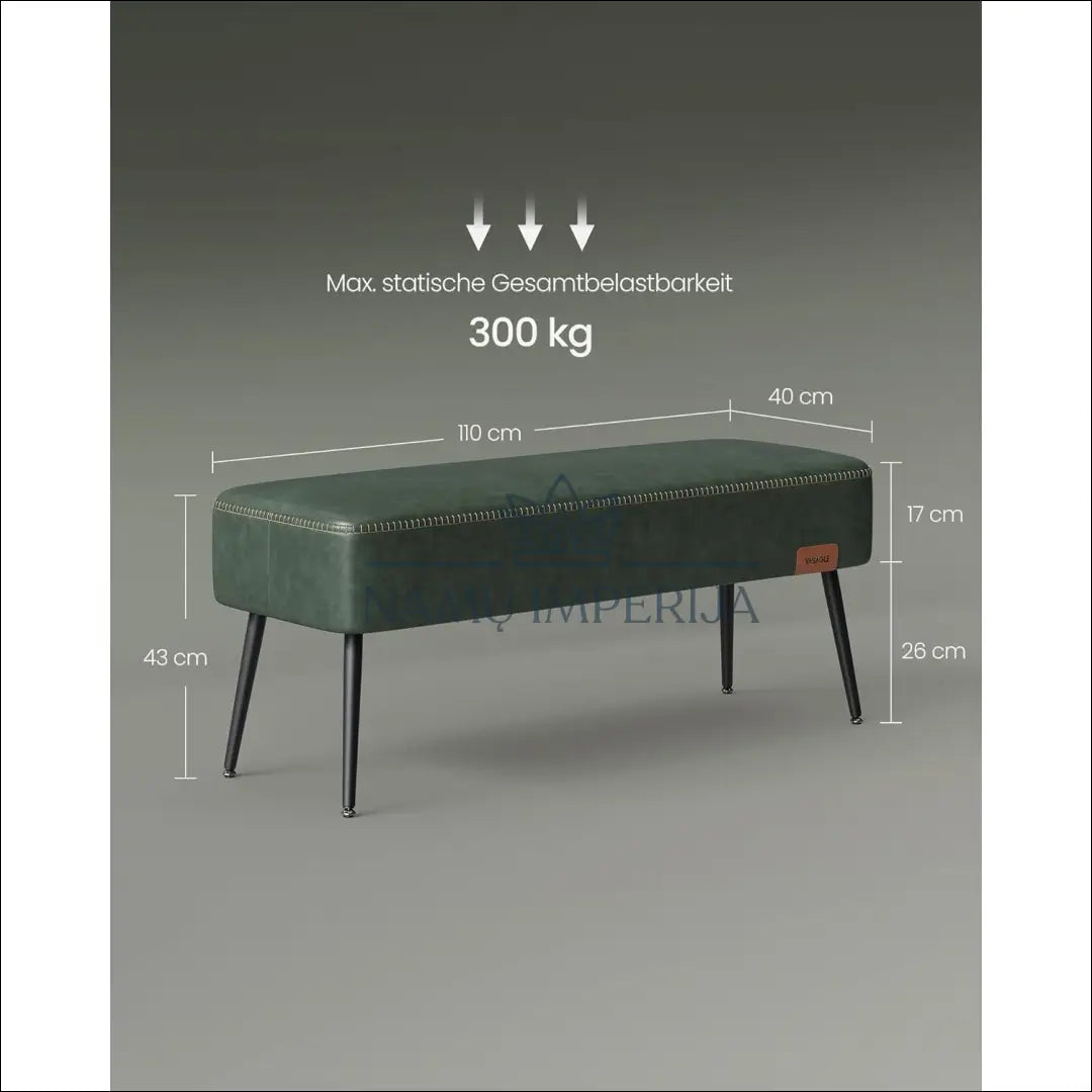 Otomanas SM1147 - €144 Save 30% 100-200, __label:Pristatymas 5-14 d.d., notouch30, otomanas, song 110x40x43cm