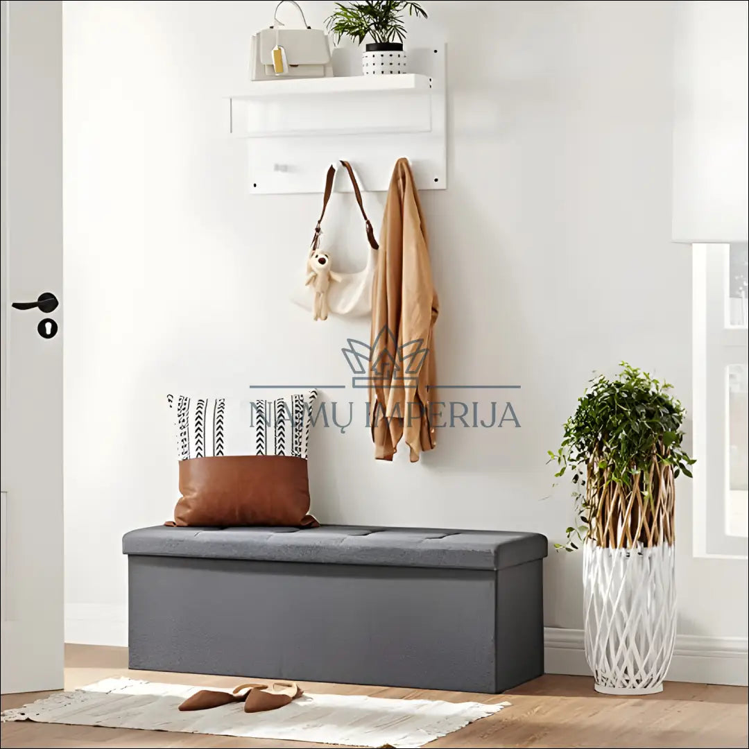 Otomanas SM1161 - €87 Save 30% 50-100, __label:Pristatymas 5-14 d.d., miegamojo, notouch30, otomanas 110x38x38cm